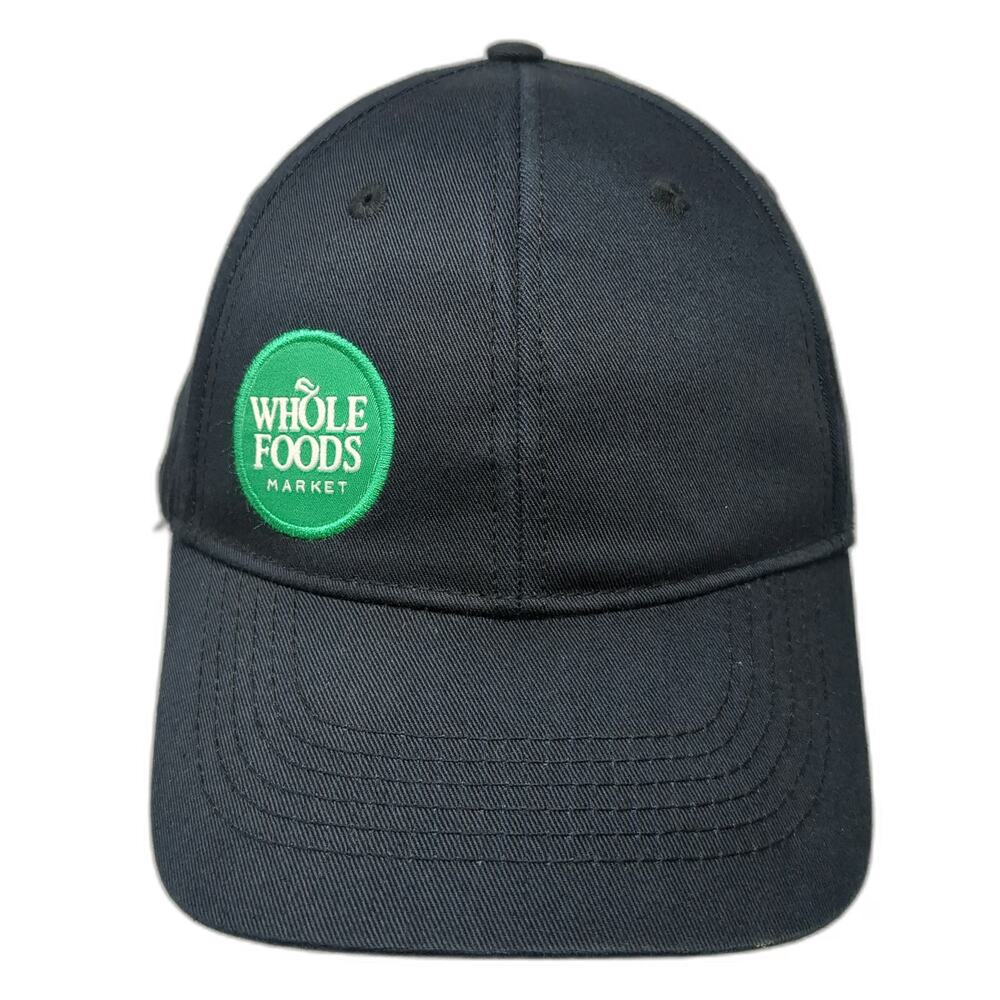 Loomstate Baseball Cap Black One Size Whole Foods Market Organic Cotton Hat